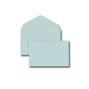 Boîte de 500 enveloppes élection 64 grammes format 90x140 bleu gpv