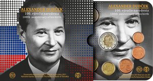 Coffret série euro bu slovaquie 2021 (alexander dubček)
