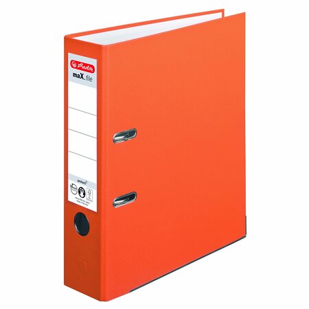 Herlitz maX. file protect Classeur à levier 10556470 fichier A4 8 cm orange HERLITZ