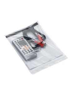 (paquet 1000 sacs) sachet transparent à fermeture zip 50 µ 220 x 280