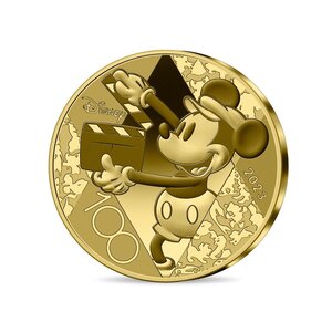 Disney - 100ème anniversaire - Monnaie de 50€ Or 1/4Oz