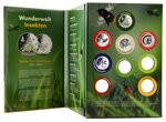 Album Leuchtturm pour les 9 pièces de monnaie de 5 euro Allemagne 2022-2024 Le monde merveilleux des insectes (367503)