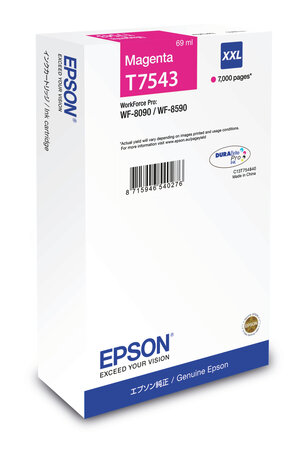 Epson encre magenta xxl 7000 pages encre magenta xxl 7000 pages wf-8x90