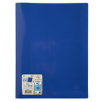 Protège-documents En Pp Recyclé Semi-rigide Beeblue 60 Vues - A4 - Bleu Marine - X 12 - Exacompta