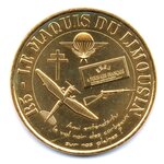 Mini médaille Monnaie de Paris 2014 - Maquis du Limousin, Région 5 de la Résistance française, dite R5
