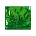 Lot de 50 sachet alu holographique vert 220x220 mm