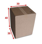 Lot de 100 boîtes carton (n°32b) format 300x300x400 mm