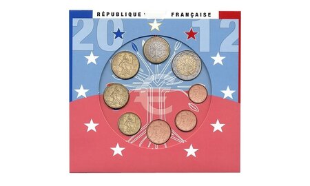 Coffret série euro BU France 2012