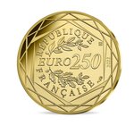 Monnaie de 250€ Or Astérix - Qualité BU - Millésime 2022