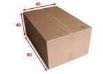 Lot de 5 boîtes carton (n°70a) format 600x400x400 mm