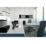 Porte-revues Mag-cube Office - Blanc - X 6 - Exacompta