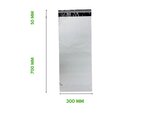 50 Enveloppes plastique opaques VAD/VPC - 300x700mm