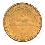 Mini médaille monnaie de paris 2007 - cadet roussel (les trois maisons)