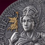 ATHENA The Great Greek Mythology 2 Oz Silver Coin 2000 Francs Cameroon 2024
