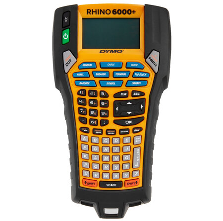 DYMO Rhino 6000+ - Étiqueteuse industrielle aux nombreuses fonctions et dotée d'une connexion PC