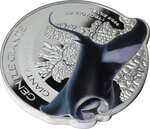 Monnaie en argent 2 dollars g 31.1 (1 oz) millésime 2023 gentle giants giant manta
