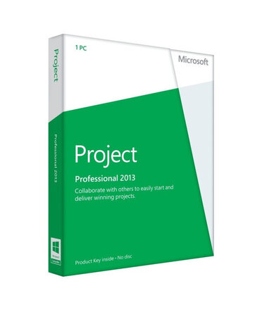 Microsoft Project 2013 Professionnel (SP1) - Clé licence à télécharger