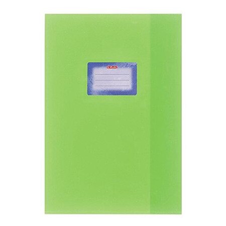 Protège-cahiers Structuré A4 Avec étiquette collée Vert HERLITZ