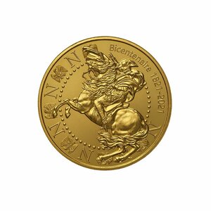 Mini médaille Monnaie de Paris 2021 - Bonaparte franchissant le Grand-Saint-Bernard