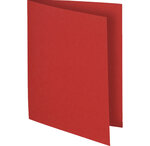 Paquet De 100 Chemises Flash 220 100  Recyclé - 24x32cm - Rouge - X 5 - Exacompta