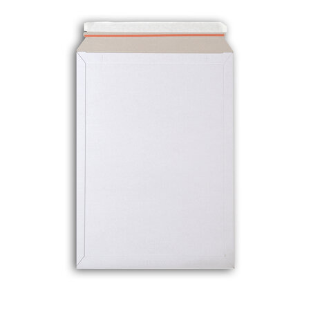 Lot de 10 enveloppes carton b-box 7 blanc format 320x455 mm
