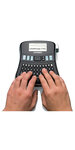 DYMO LabelManager 210D etiqueteuse électronique clavier QWERTY, livré avec un ruban 12mm Noir/Blanc