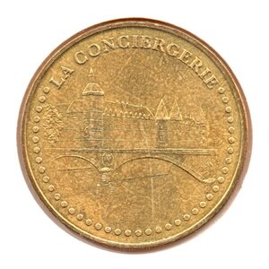Mini médaille monnaie de paris 2008 - la conciergerie