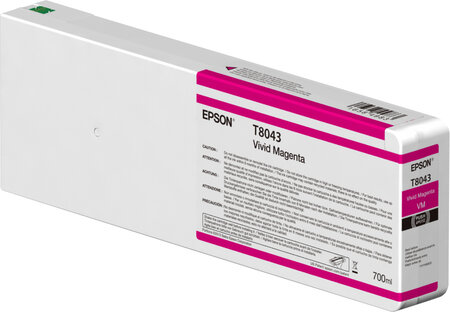 Epson consumables: ink cartridges consumables: ink cartridges  ultrachrome hdx  singlepack  1 x 700.0 ml vivid magenta