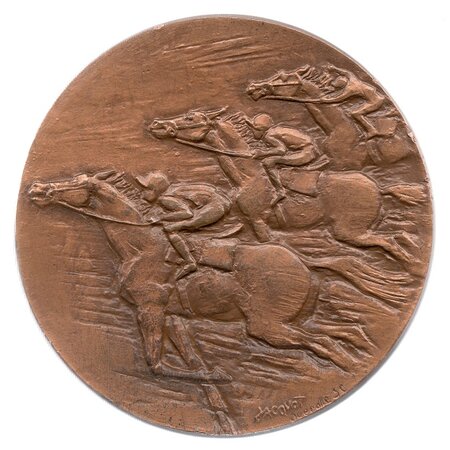 Médaille bronze PMU (Pari Mutuel Urbain)