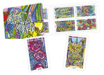 Carnet - Fleurs à foison- 12 timbres autocollants