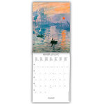 Petit calendrier mural 14x18  cm - 2024 - Monet - Draeger