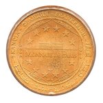 Mini médaille monnaie de paris 2009 - mémorial charles de gaulle
