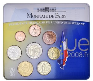 Mini-set série euro BU France 2008 – Présidence française de l'Union Européenne