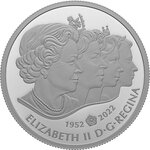 Pièce de monnaie en argent 20 dollars g 31.39 millésime 2022 imperial state crown canada imperial state crown