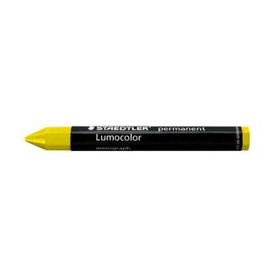 Craie Lumocolor permanent omnigraph, jaune, craie x 12 STAEDTLER