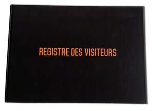 Registre des entrées et sorties des visiteurs - Format A4 - Haut de gamme UTTSCHEID