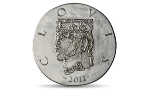Pièce de monnaie 10 euro France 2011 argent BE – Clovis