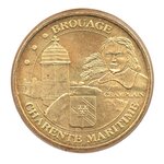 Mini médaille monnaie de paris 2008 - brouage (champlain)