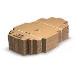 Boîte carton brune d'expédition rajapost 24x17x5 cm (lot de 50)