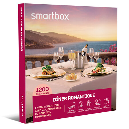 SMARTBOX - Coffret Cadeau Dîner romantique -  Gastronomie