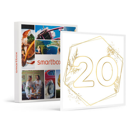 SMARTBOX - Coffret Cadeau Noces de porcelaine : joyeux 20e anniversaire de mariage ! -  Multi-thèmes