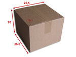 Lot de 1000 boîtes carton (n°23) format 255x255x200 mm