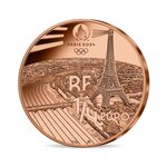 Monnaie de 1/4€ (Courant) 2021 - Jeux Olympiques de Paris 2024 - Série les sports- Judo