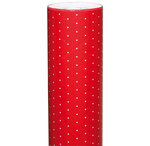 Rouleau papier cadeau alliance l70 cm x 50 m pois rouges clairefontaine