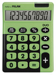 Calculatrice de bureau 10 chiffres Duo  vert