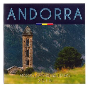 Coffret série euro BU Andorre 2016