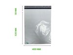 50 Enveloppes plastique opaques éco 60 microns n°5 - 400x520mm