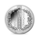 Pièce de monnaie 20 euro France 2021 argent – Laurier