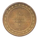 Mini médaille monnaie de paris 2007 - amicale philatélique de houilles