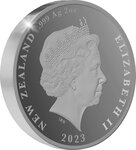 Pièce de monnaie en argent 5 dollars g 62.2 (2 oz) millésime 2023 native bee ngaro huruhuru